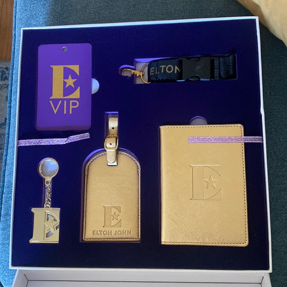 Elton John Farewell Tour VIP gift set